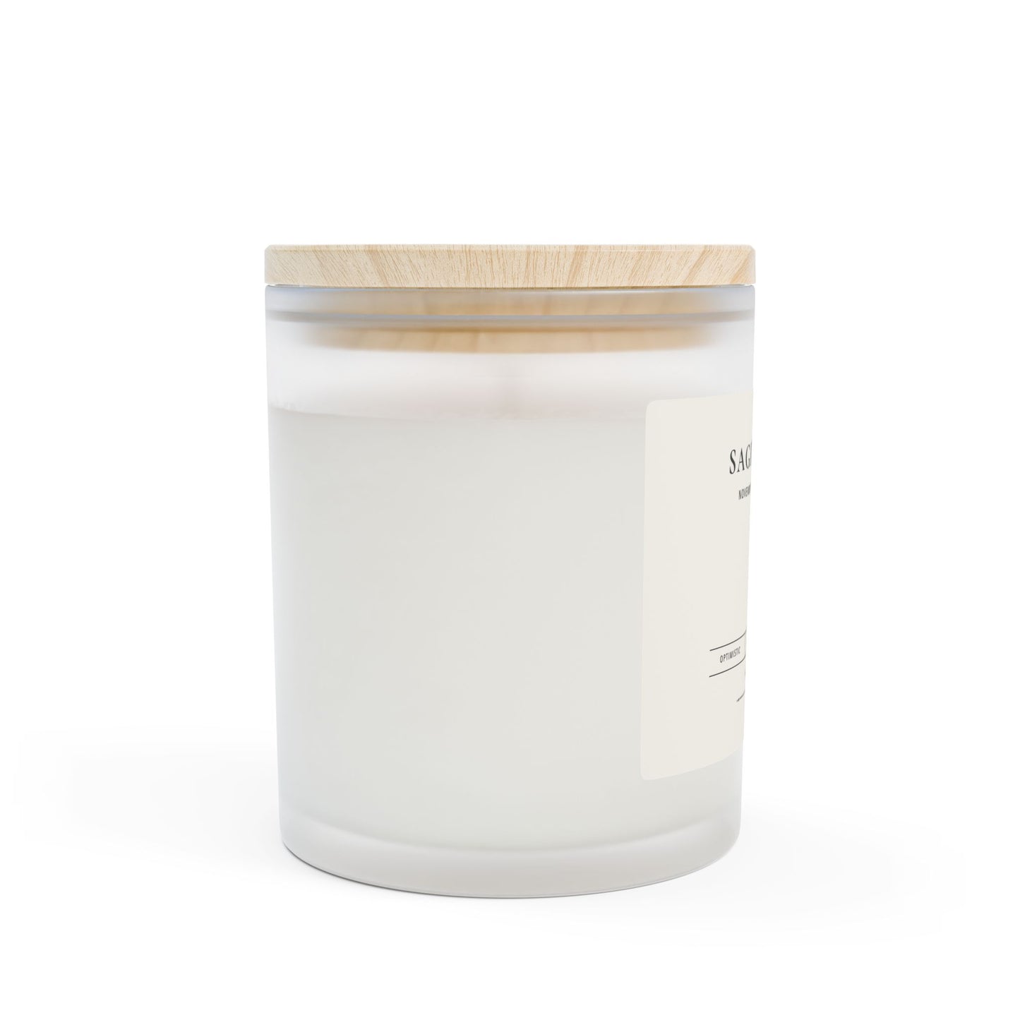 Sagittarius Zodiac Candle | Coconut Soy Candle | Astrology Gift | 11 oz Wooden Wick Candle