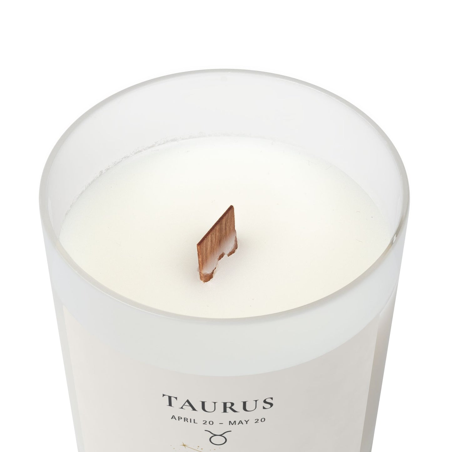 Taurus Zodiac Candle | Coconut Soy Candle | Astrology Gift | 11 oz Wooden Wick Candle