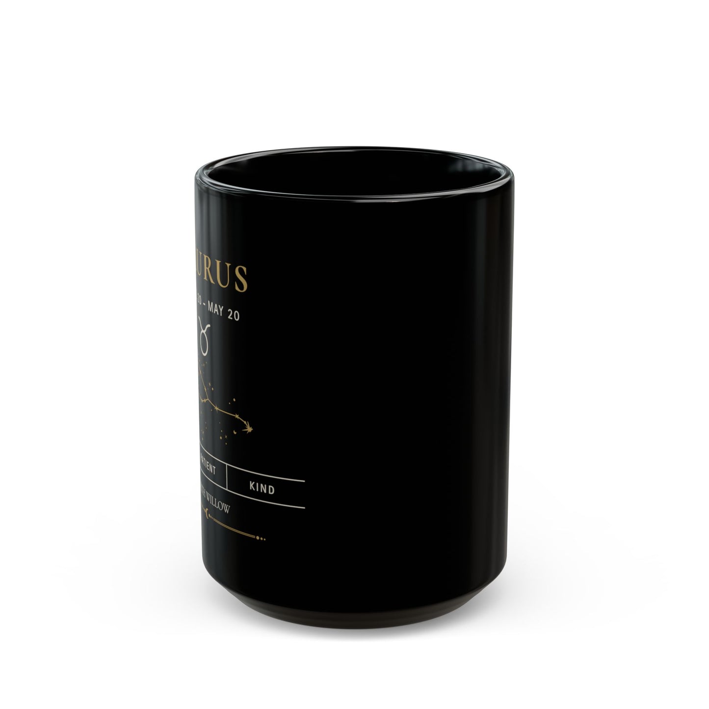 Taurus Zodiac Mug | Astrology Coffee Mug | Celestial Gift | 15 oz Ceramic Mug | Zodiac Birthday Gift