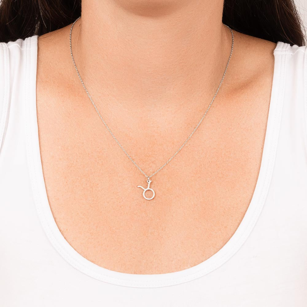 ✨ Zodiac Sign Necklace | Gold or Silver Astrology Pendant
